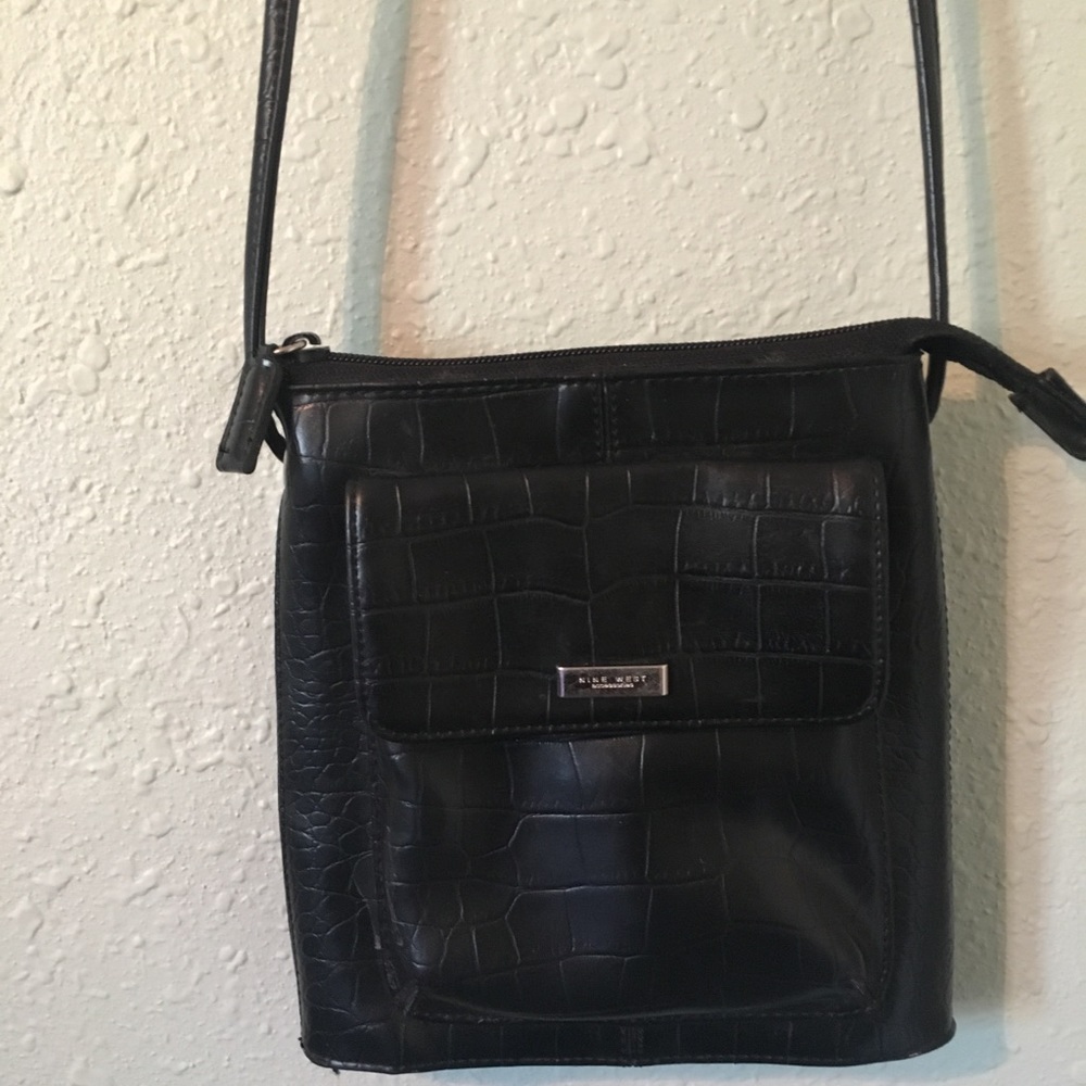 Nine West Faux Snakeskin Bag